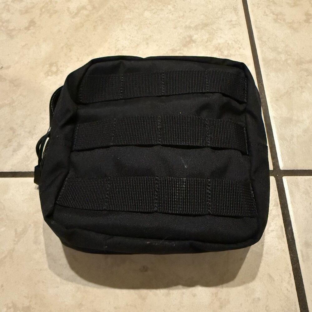 5.11 Tactical 6.6 Pouch Black 1000D Nylon MOLLE Slickstick Zip One Size